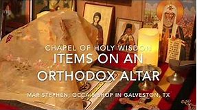 Things on an Orthodox Altar