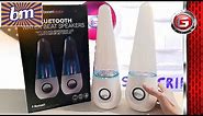 Boom Beatz LED Bluetooth Water Dancing Speakers Unboxing - B&M Tech Review
