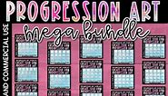 Progression Overlay Clipart for Digital Activities Bundle