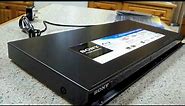 Sony BDP S370 Bluray player Unboxing