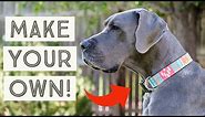 DIY Dog Collar - How to make your own custom dog collars! | Great Dane Care
