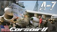 A-7 Corsair II. The American subsonic light attack aircraft by Ling-Temco-Vought | Upscaled Video