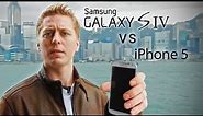 Samsung Galaxy S4 vs iPhone 5 Drop Test!