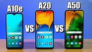 Samsung Galaxy A10e VS A20 VS A50, Which Phone is Right for You?
