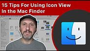 15 Tips For Using Icon View In The Mac Finder