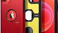 Spigen Tough Armor [Extreme Protection Tech] Designed for iPhone 12 Mini Case (2020) - Red