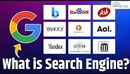 What is Search Engine and How Do They Work? | Google, Bing, Yahoo, Baidu & More - Explained