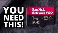 SanDisk 1TB microSD cards are ridiculous and you should get one