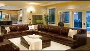 Living Room Decorating Ideas With Brown Leather Sectional