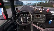 Euro Truck Simulator 2 1.47 driving huge double loaders | low loader | Scania next gen.