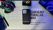 Caseology Parallax Mag Case Review (Matte Black) - iPhone 14 Pro Max Best Case