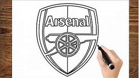 How To Draw Arsenal FC logo