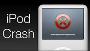 Old iPod Crash Screens