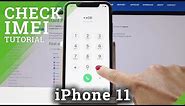 How to Check IMEI Number in iPhone 11 - Find APPLE Serial Number