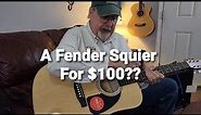 A Fender Squier for $100?