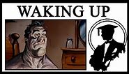 Who Is The Guy Waking Up On Ren And Stimpy?
