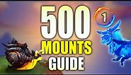 WoW 45 mounts GUIDE - [how I got 540+ mounts in 1 year] ➨ PART 1