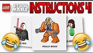 The FUNNIEST LEGO Star Wars MEME INSTRUCTIONS 4!