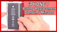 How To: Replace the Battery in your iPhone 7 in 5 Minutes