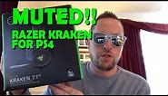 Razer Kraken 7.1 V2 Headphones - How To Mute Microphone On PS4 & PC