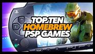 Top Ten Best PSP Homebrew Games