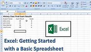 Excel How-To: Starting a Basic Spreadsheet