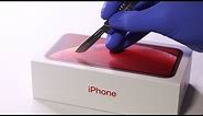 iPhone XR Unboxing: RED EDITION | ASMR |