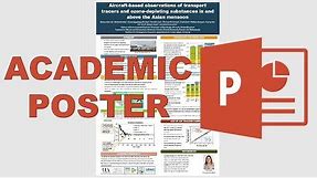 How to make an academic poster in powerpoint