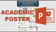How to make an academic poster in powerpoint