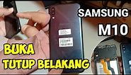 Cara Membuka Tutup Belakang dan batre Samsung M10