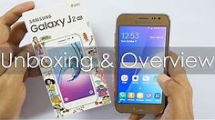 Samsung Galaxy J2 Budget 4G Smartphone Unboxing & Overview