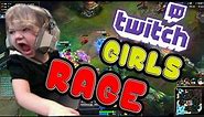 TOP 5 Twitch Girls RAGE compilation. League of Legends.