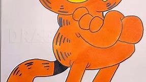 Coloring Garfield | Garfield cat | Coloring page