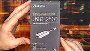 ASUS USB-C2500 USB LAN Adapter | Unboxing & First Look
