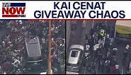 Twitch streamer Kai Cenat giveaway turns chaotic in NYC Union Square | LiveNOW from FOX