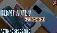 Redmi Note 9 Unboxing and First Impressions - Filipino | Polar White |