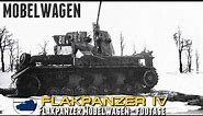Rare WW2 Flakpanzer Möbelwagen - Footage.
