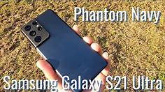 Samsung Galaxy S21 Ultra in PHANTOM NAVY Unboxing and First Look!
