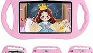 Veidoo Kids Tablet, 7 inch Android Tablet, 2GB+32GB, WiFi, IPS Screen, Children Tablet with Parental Control, Google Plays, Games, Learning Educational Tablet for Toddlers(Pink)