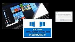 How to Find Your Windows PC’s Serial Number simple and easy way tutorial with command prompt