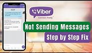 Fix Viber Not Sending Messages !!