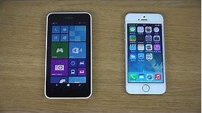 Nokia Lumia 635 4G LTE vs. iPhone 5S - Review