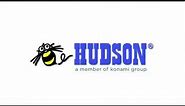 Hudson logo with the Konami byline