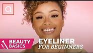 How to Apply Eyeliner for Beginners| Beauty Basics | QVCUK