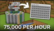 Minecraft Easy Cobblestone Farm Tutorial - Fully Automatic