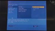 How to Set a Sony DVD recorder to Widescreen