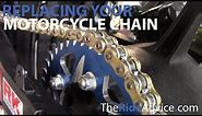 How to Replace Your Motorcycle Chain - Break Motorcycle Chain and Rivet New Motorcycle Chain