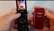 Incoming call & Outgoing call at the Same Time Samsung X210 + Samsung X520