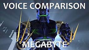 Voice Comparison: Megabyte (ReBoot)