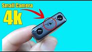 OMG !! The smallest surveillance camera in the world 4K